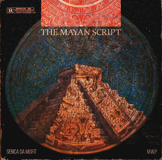 the album cover for M.W.P. / Senica Da Misfit - The Mayan Script