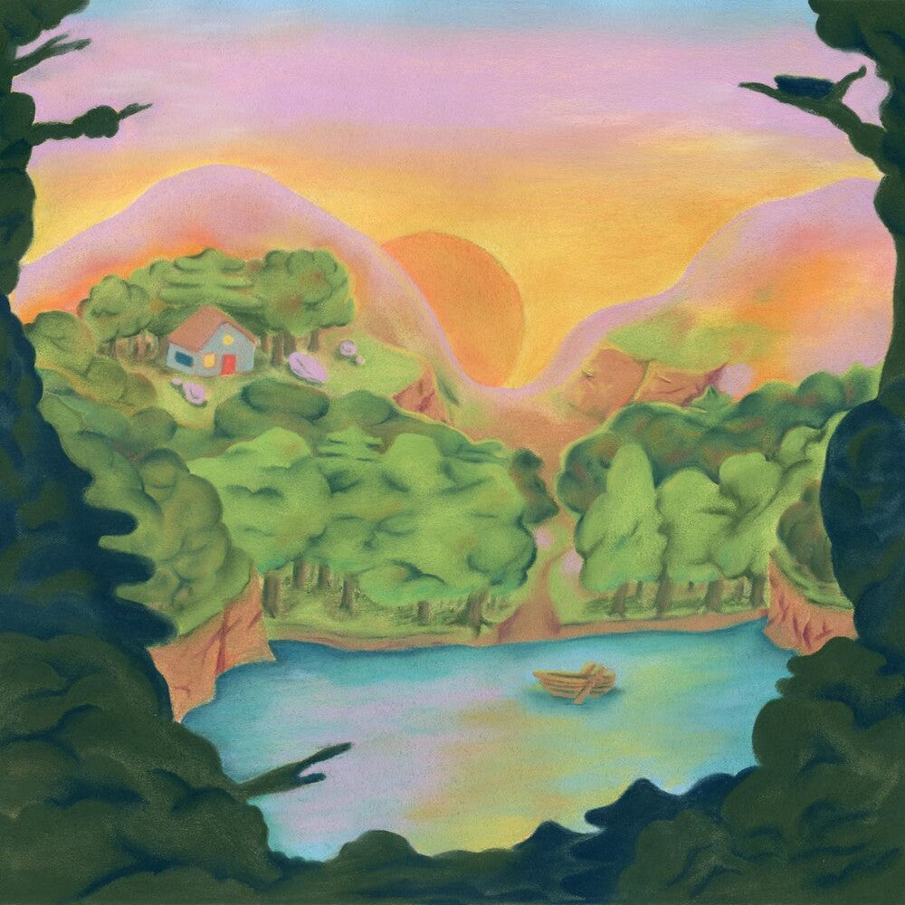 the album cover for Another Michael - New Music & Big Pop (Clear W Pink Blue & Orange)