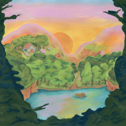 the album cover for Another Michael - New Music & Big Pop (Clear W Pink Blue & Orange)