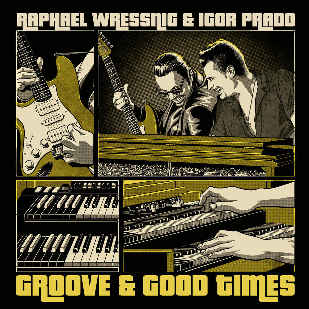 the album cover for Wressning, Raphael / Prado, Igor - Groove & Good Times