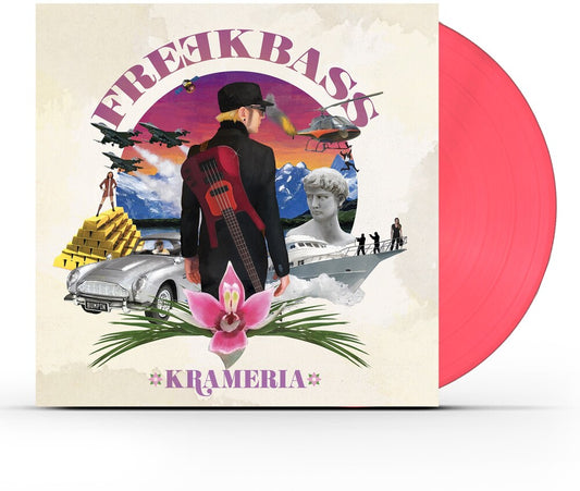 the album cover for Freekbass - Krameria EP [Pink Vinyl]