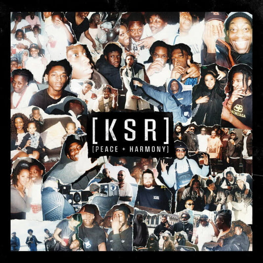 the album cover for KSR - Peace + Harmony