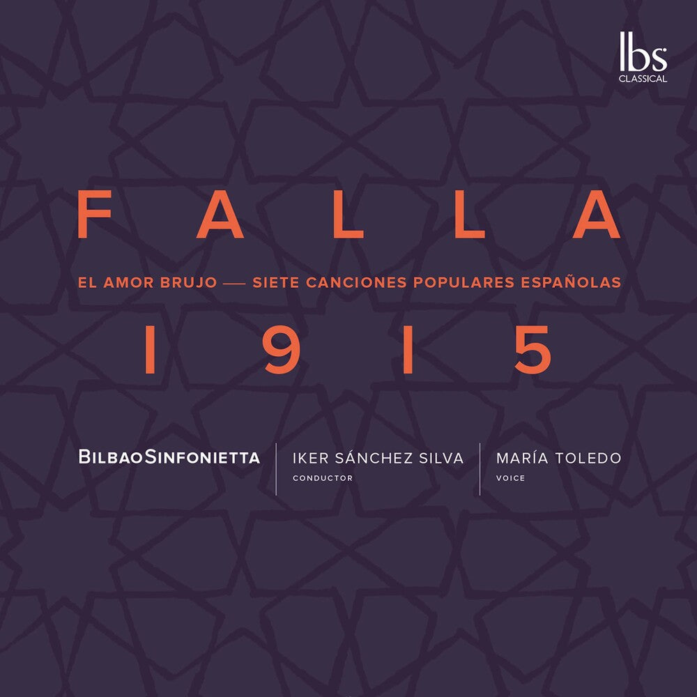 the album cover for Falla / Toledo / Sanchez - Falla 1915