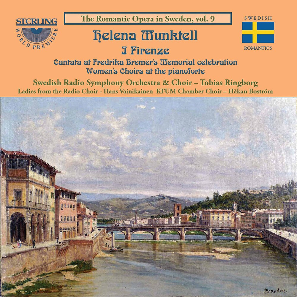 the album cover for Munktell - Romantic Opera In Sweden 9