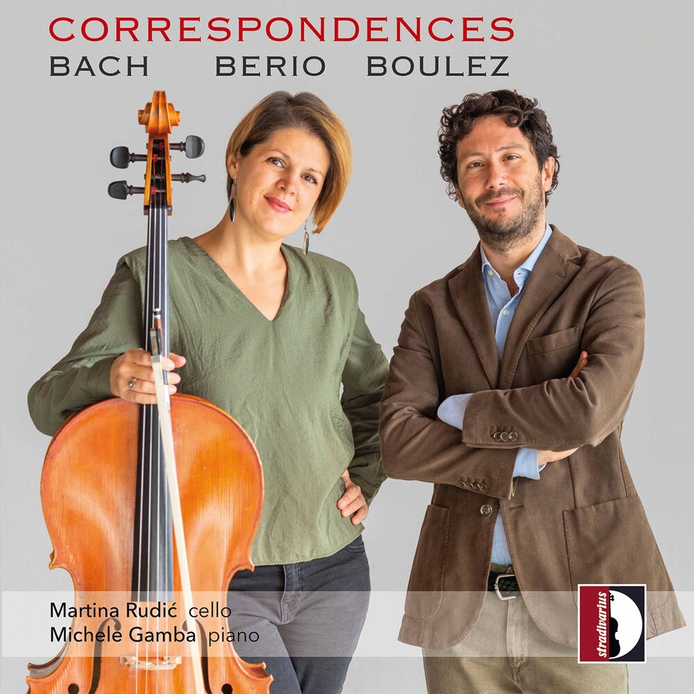 the album cover for J Bach .S. / Rudic / Gamba - Correspondences