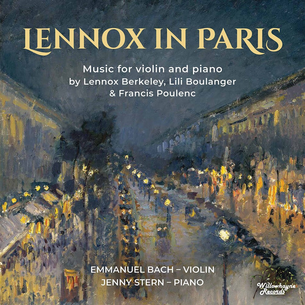 the album cover for Berkeley / Stern - Lennox In Paris