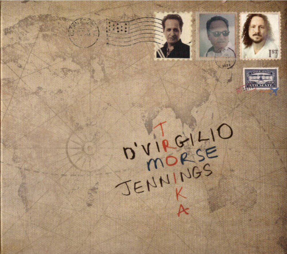 the album cover for D’Virgilio, Morse & Jennings - Troika [Limited Edition] (Ger)