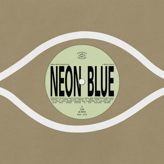 the album cover for Amelia Meath  / Mills,Blake / Gendel,Sam - Neon Blue