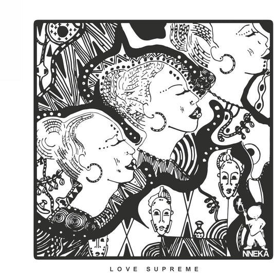 the album cover for Nneka - Love Supreme [Digipak]