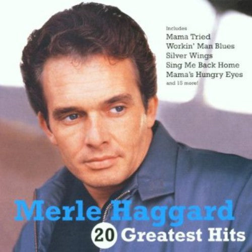the album cover for Merle Haggard - 20 Greatest Hits