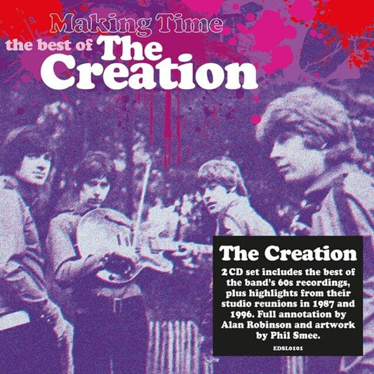 the album cover for Creation - Making Time: The Best Of (Uk)