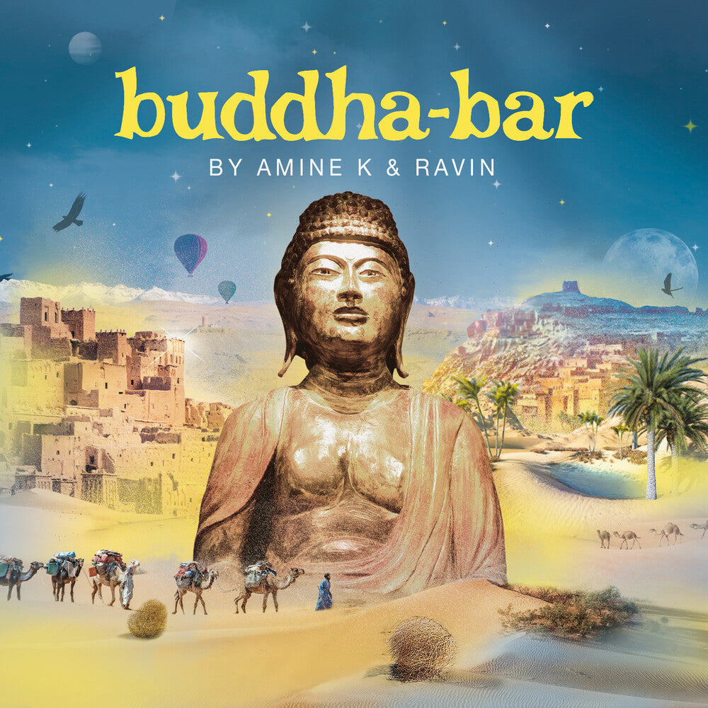 the album cover for Buddha Bar By Amine K & Ravin / Various - Buddha Bar By Amine K & Ravin / Various (Fra)