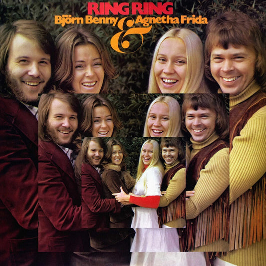 the album cover for ABBA - Ring Ring