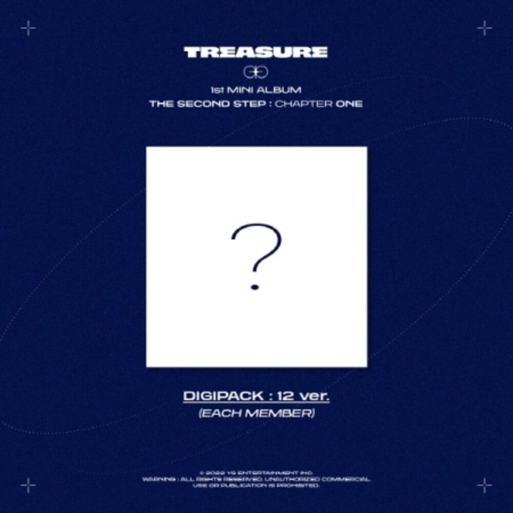 the album cover for Treasure - Second Step: Chapter One (Digipak Version) (Post)