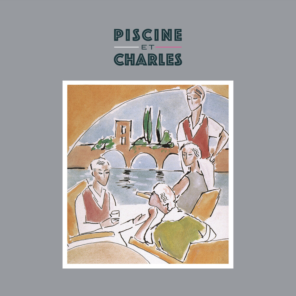 the album cover for Piscine Et Charles - Quart De Tour, Mon Amour [Colored Vinyl] [Limited Edition]