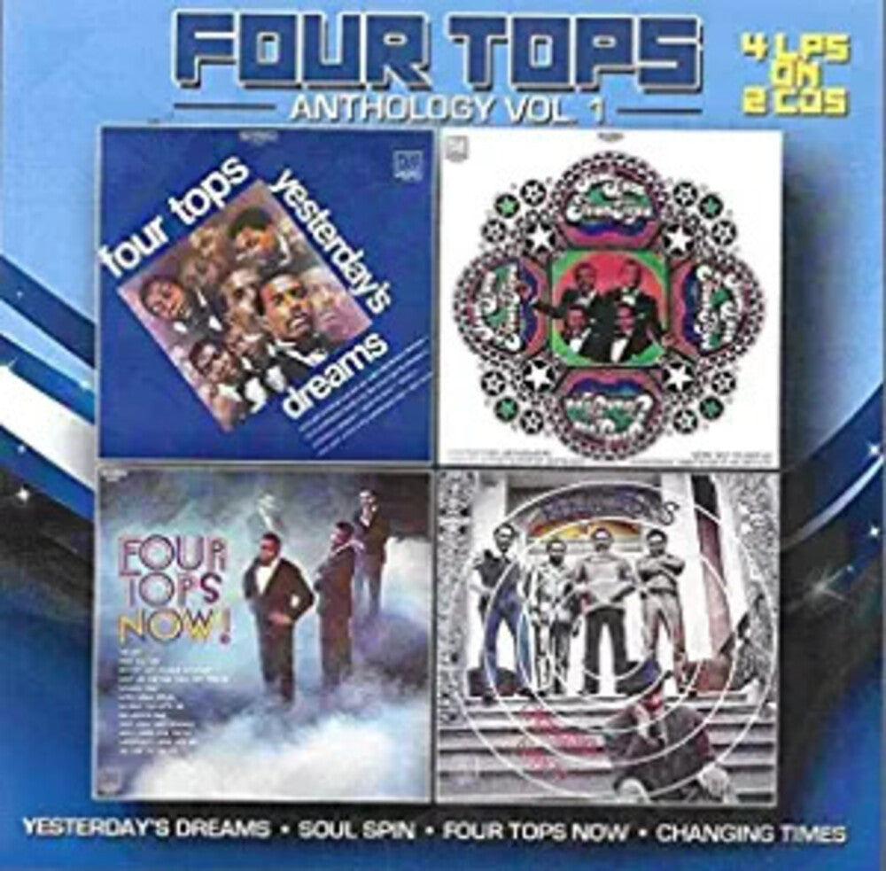 the album cover for The Four Tops - Anthology