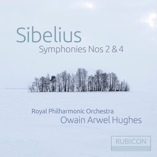 the album cover for Royal Philharmonic Orchestra / Owain Arwel Hughes - Sibelius: Symphonies Nos. 2 & 4