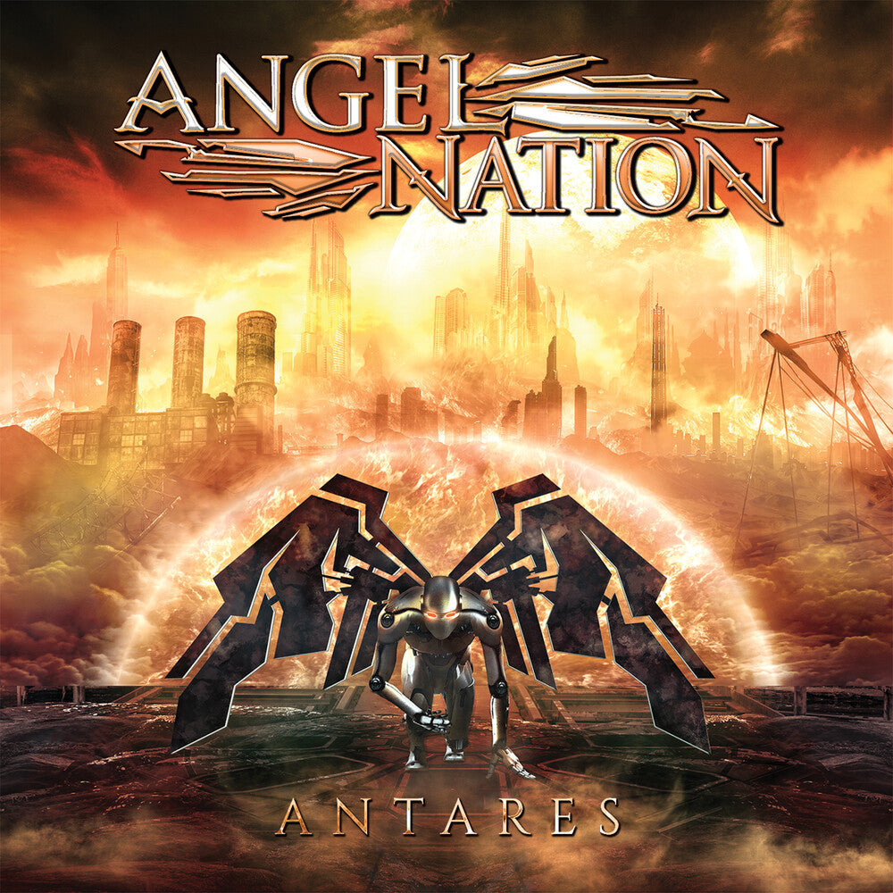 the album cover for Angel Nation - Antares