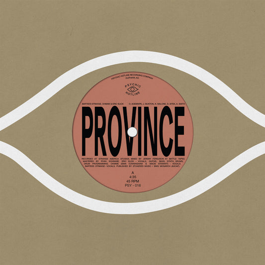 the album cover for Bartees Strange / Eric Ohmme  Slick / Anjimile - Province / Ever New