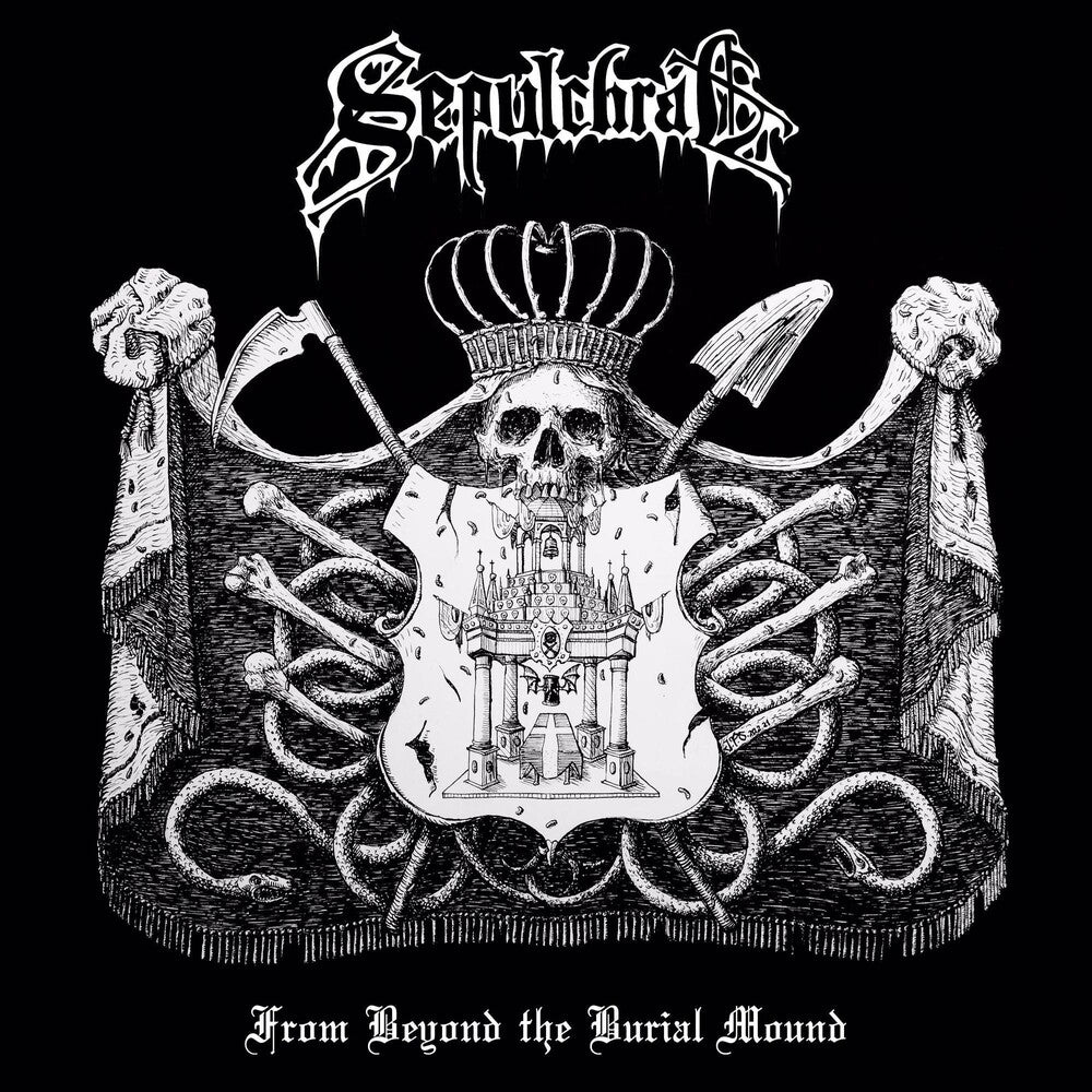 the album cover for Sepulchral - From Beyond The Burial Mound [Colored Vinyl] [Limited Edition]