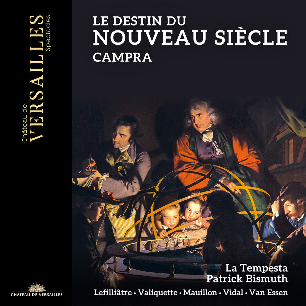 the album cover for Campra / La Tempesta - Le Destin Du Nouveau Siecle