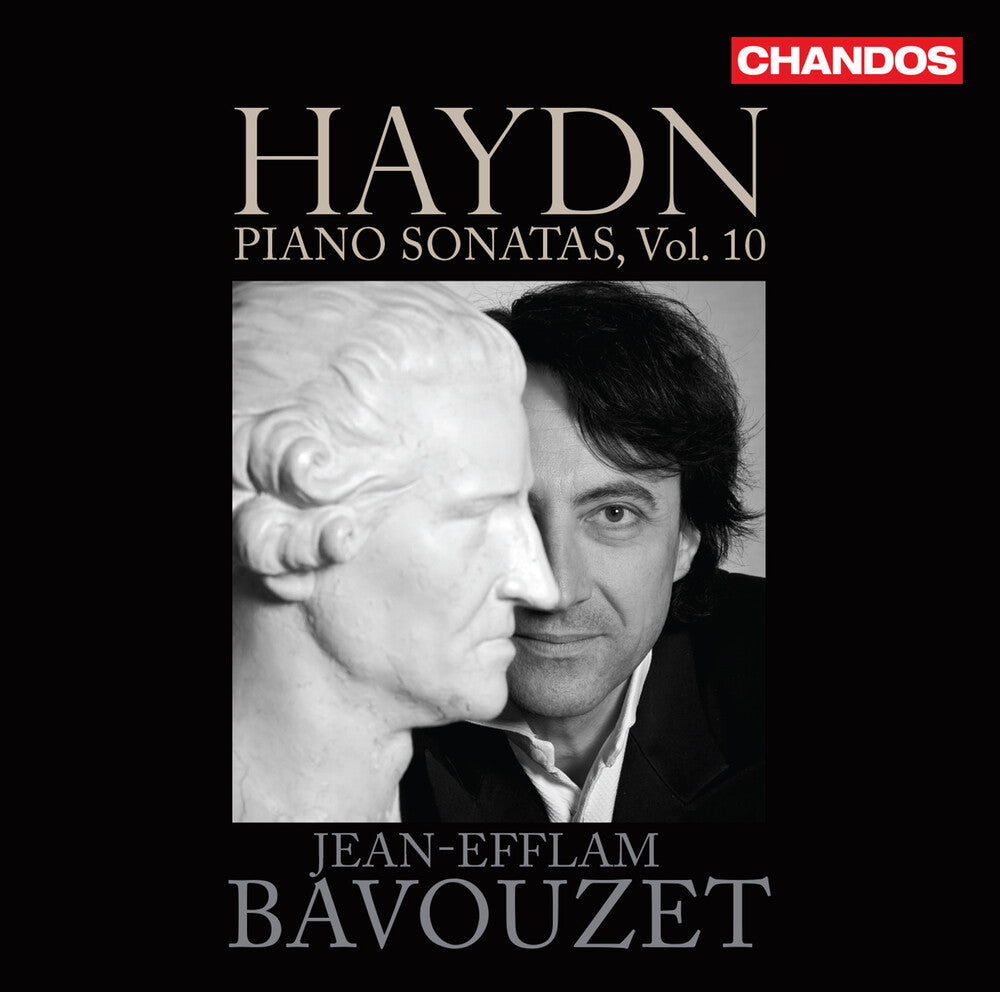 the album cover for Hadyn / Bavouzet - Piano Sonatas 10