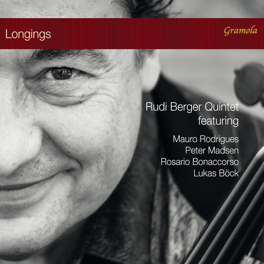 the album cover for Berger / Rudi Berger Quintet - Longings
