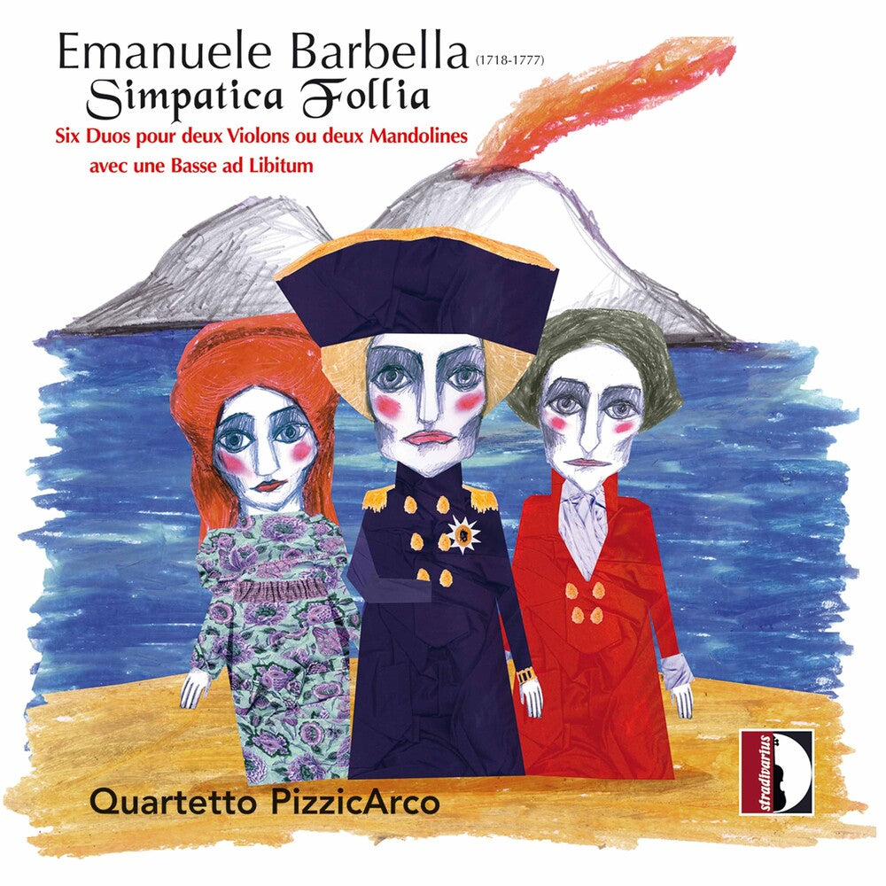 the album cover for Barbella / Pizzicarco / Palmeri - Sinpatica Follia