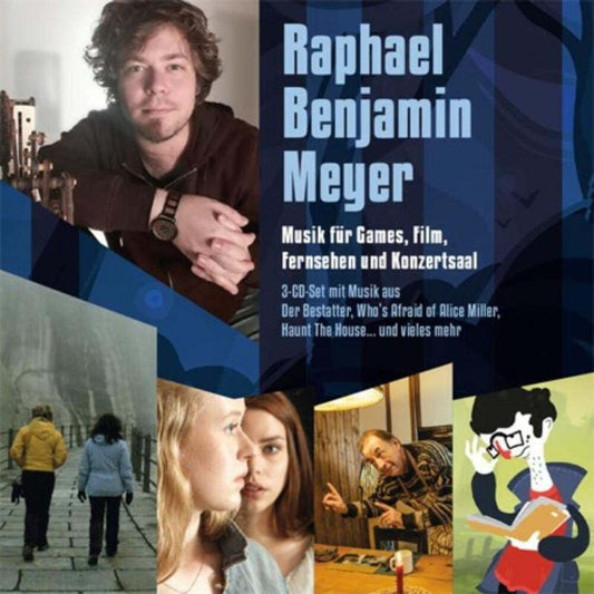 the album cover for Raphael Meyer  Benjamin (Ita) - Music For Games Film Television & Concert Hall