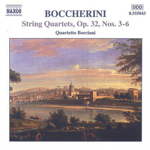 the album cover for Paolo Borciani String Quartet - String Quartets Op 32 3-6