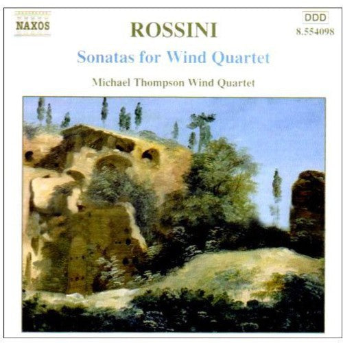 the album cover for Michael Thompson Wind Quintet - String Sonatas 1-5