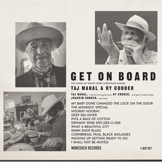 Taj Mahal & Ry Cooder - Get On Board [CD]
