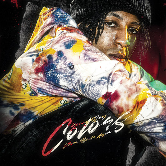 the album cover for Youngboy Never Broke Again - Colors (Mod)