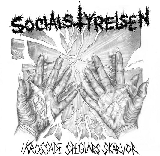 the album cover for Socialstyrelsen - I Krossade Speglars Skarvor