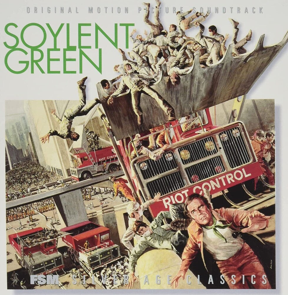 the album cover for Fred Myrow  / Fielding,Jerry (Ita) - Soylent Green / Demon Seed / O.S.T. (Ita)