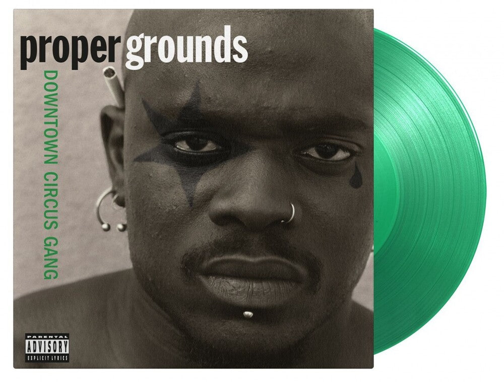 the album cover for Proper Grounds - Downtown Circus Gang [Colored Vinyl] (Grn) [Limited Edition] [180 Gram]