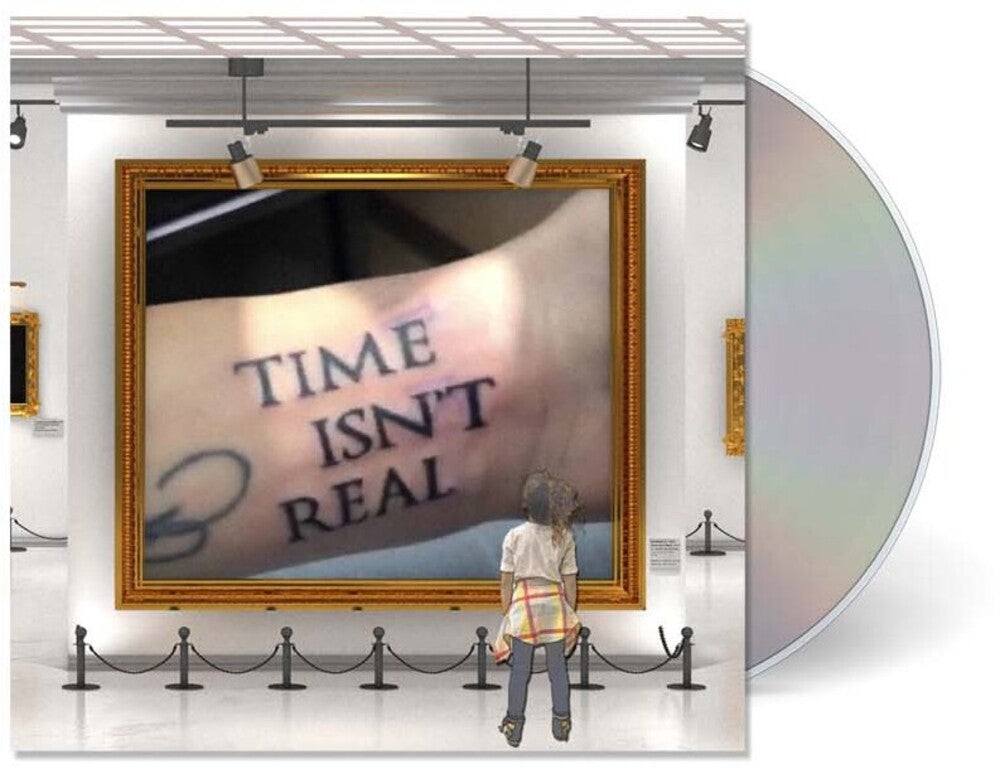 the album cover for Grabbitz - Time Isn't Real