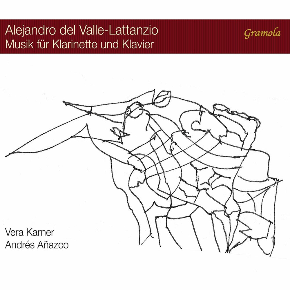 the album cover for Valle-Lattanzio / Karner / Anazco - Music For Clarinet & Piano