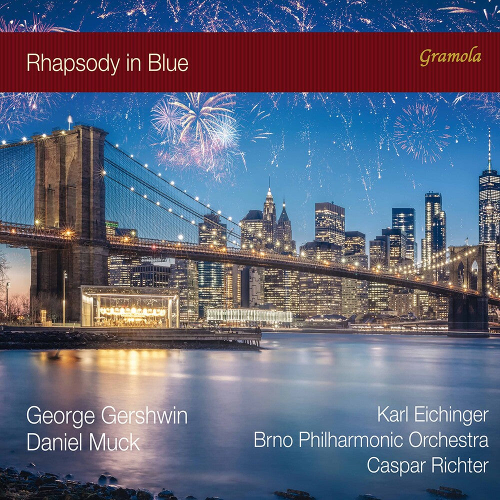 the album cover for Gershwin / Eichinger / Richter - Rhapsody In Blue