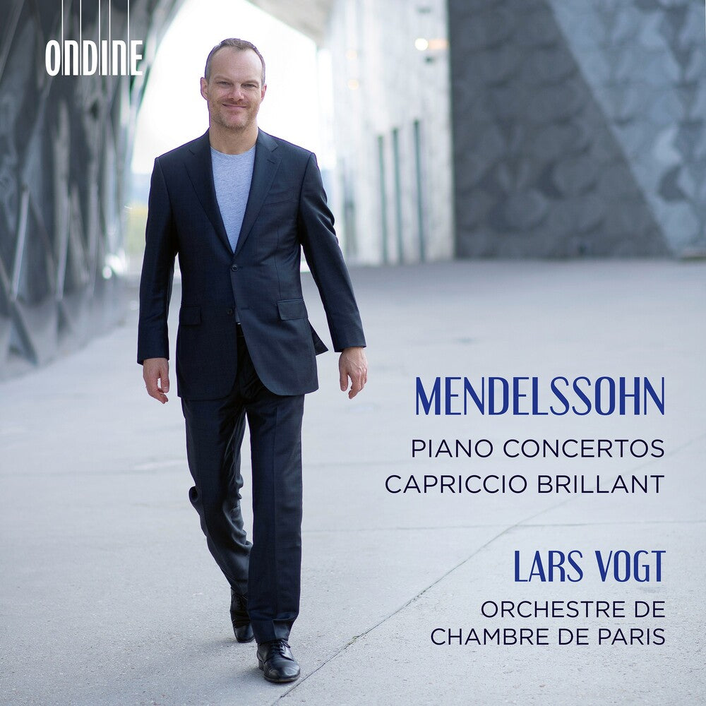the album cover for Mendelssohn / Vogt - Piano Concertos
