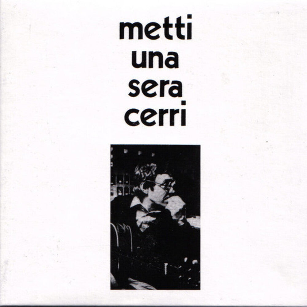 the album cover for Franco Cerri - Metti Una Sera Cerri [Colored Vinyl] [Limited Edition] [180 Gram] (Wht)