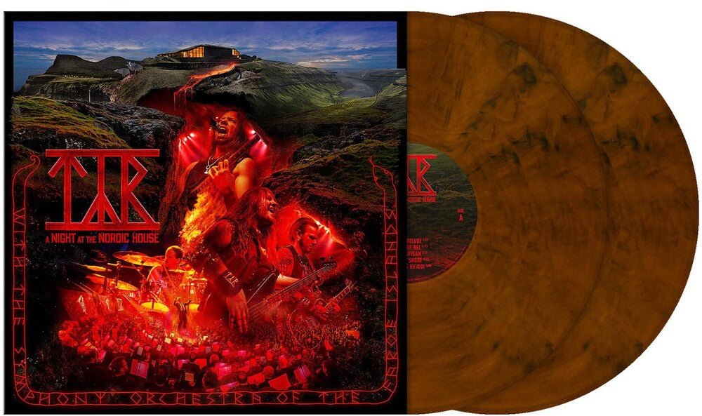 the album cover for Tyr - Night At The Nordic House [Colored Vinyl]