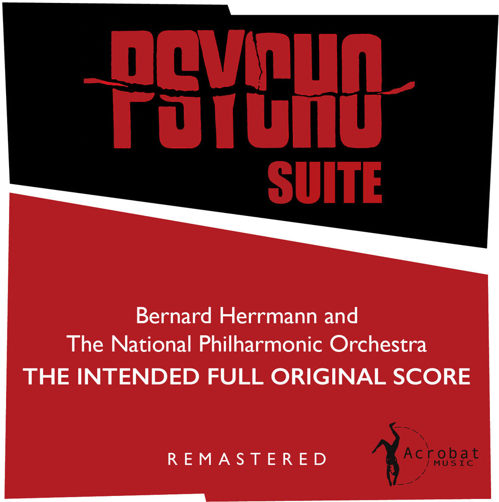 the album cover for Bernard Herrmann  & The National Philharmonic Orch - Psycho Suite: The Intended Full Original Score