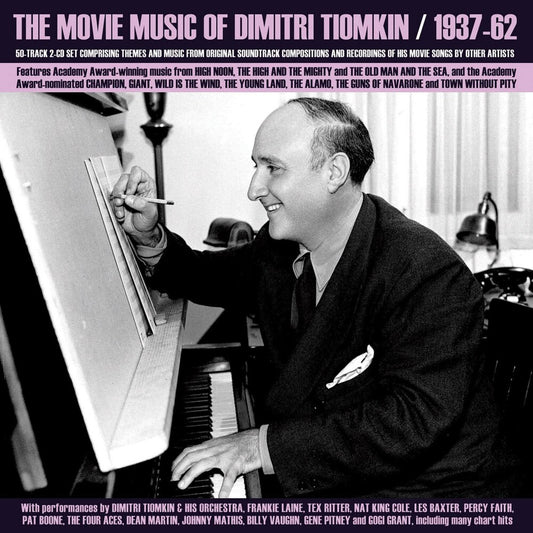 the album cover for Dimitri Tiomkin - Movie Music Of Dimitri Tiomkin 1937-62