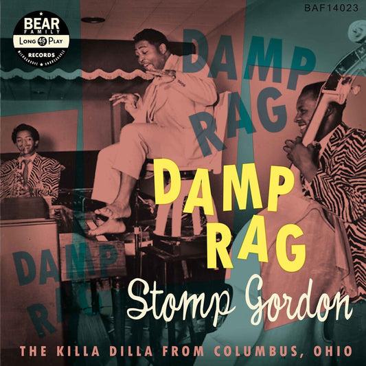 the album cover for Stomp Gordon - Damp Rag: The Killa Dilla From Columbus Ohio [With Booklet]