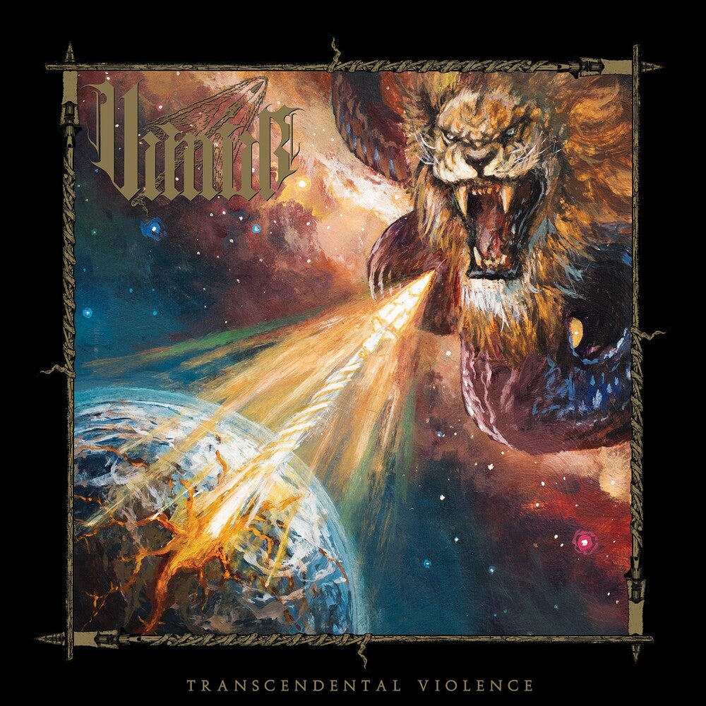 the album cover for Vimur - Transcendental Violence