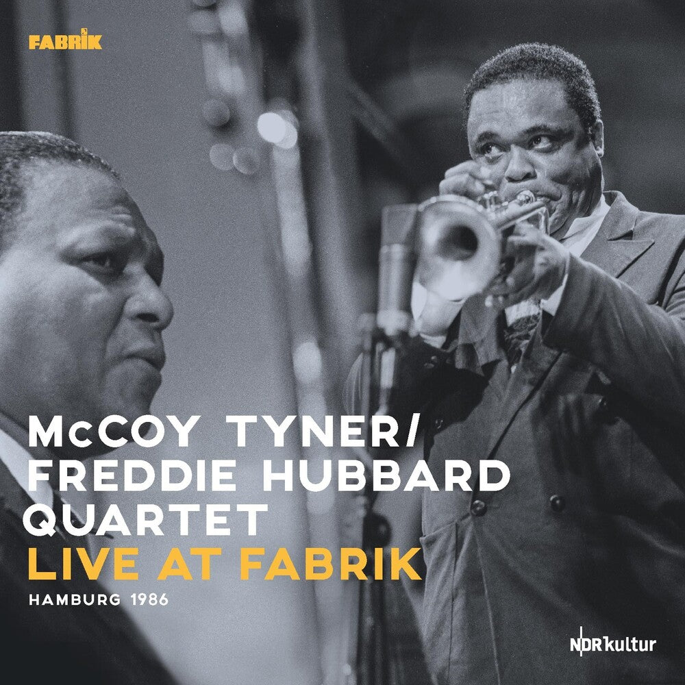 the album cover for Mccoy Tyner  / Hubbard,Freddie - Live At Fabrik Hamburg 1986 (Gate) [180 Gram]