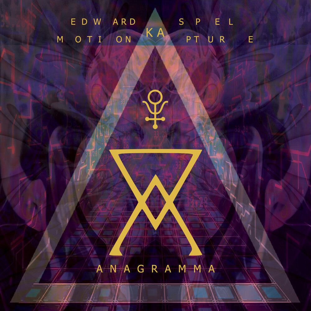 the album cover for Edwaed Ka-Spel & Motion Kapture - Anagramma [Colored Vinyl] [Limited Edition]