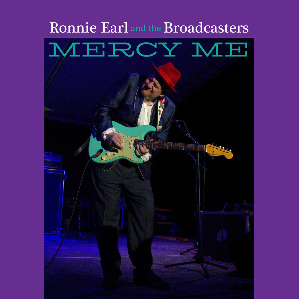 the album cover for Ronnie Earl & The Broadcasters - Mercy Me