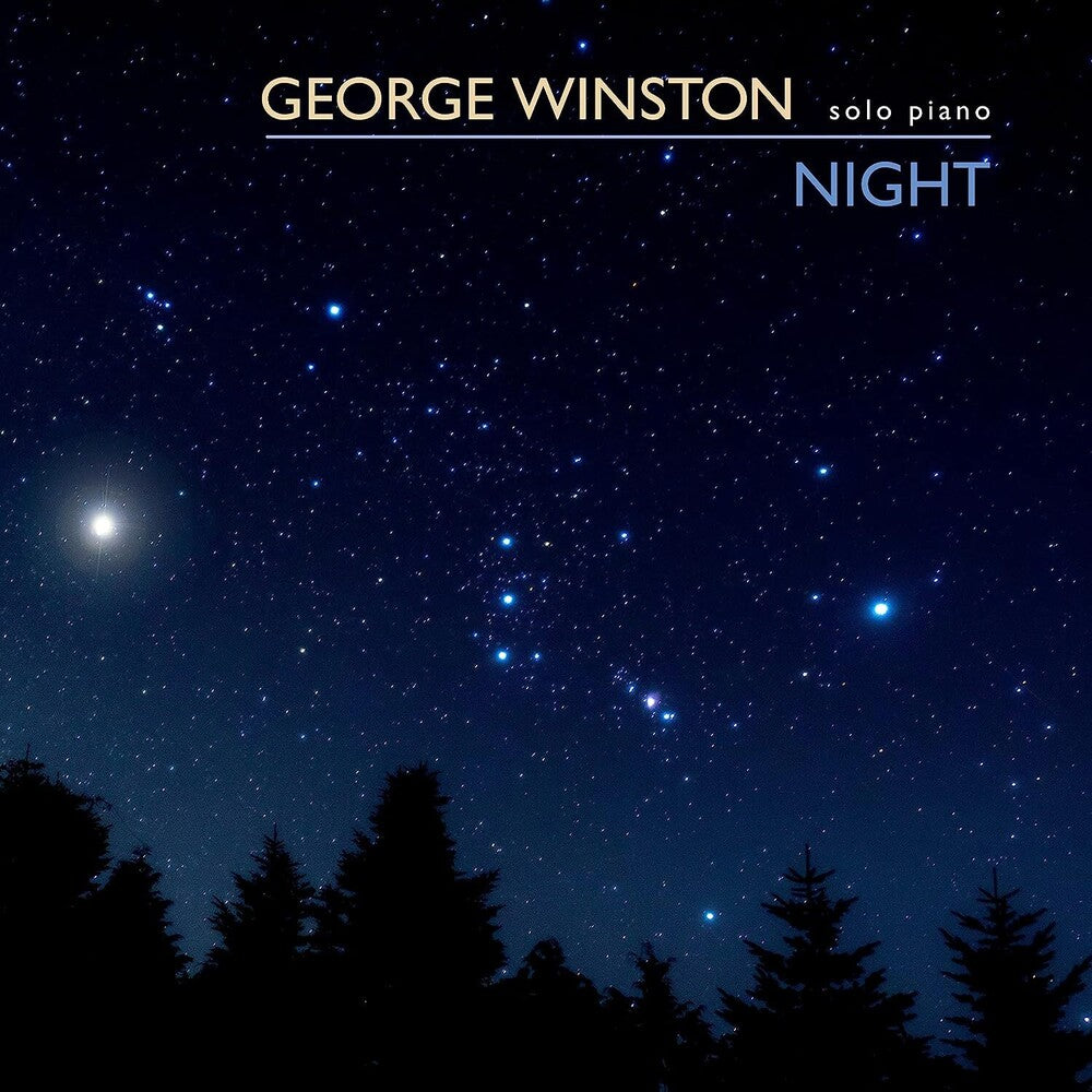 the album cover for George Winston - NIGHT